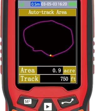 ZL180 Handheld GPS for Surveying, High Precision Rugged Land Surveying Equipment for Ranches, Garden, Farmland and Parking Area Distance Measurement